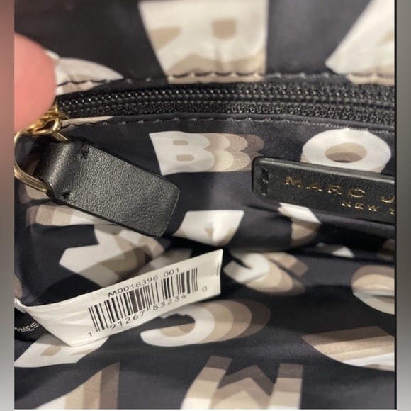 MARC JACOBS Saddle Crossbody Bag w/Matching Card Case, EUC - Picture 5 of 9